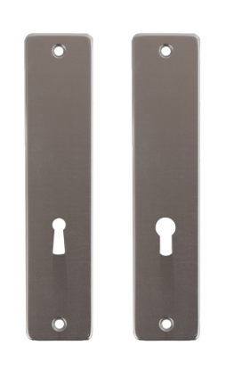 Afbeeldingen van AMI Kortschild type 180/41 RH zonder krukgat met PC 55 F1 finish