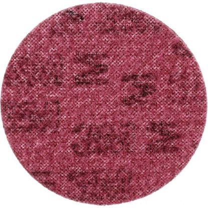 Afbeeldingen van 3M Scotch-Brite schijf Ø127 A-MED Rood