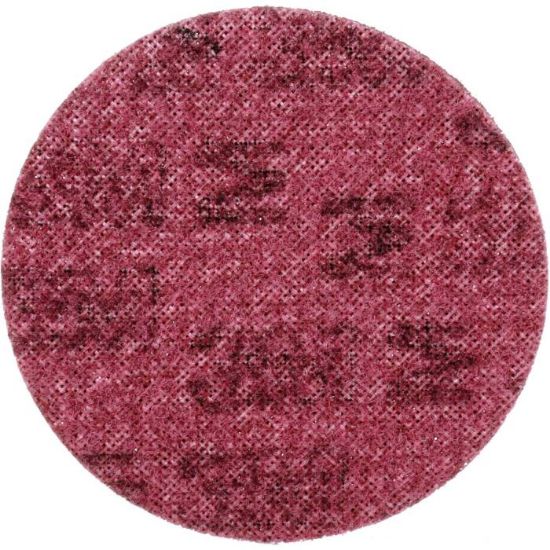 Afbeeldingen van 3M Scotch-Brite schijf Ø127 A-MED Rood