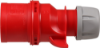 Afbeeldingen van KELFORT Stekker (contactstop) rood CEE EN60309 4P 400V 32Ah