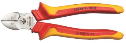 Afbeeldingen van GEDORE Zijsnijtang VDE met huls-isolatie 180MM