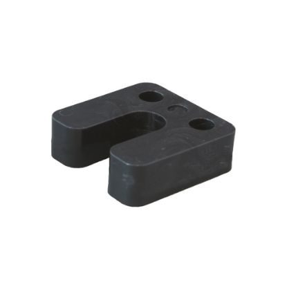 Afbeeldingen van GEBR. BODEGRAVEN Hogedrukplaat met sleuf ABS 20MM 70X70MM