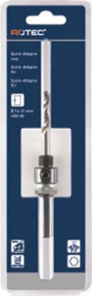Afbeeldingen van ROTEC Adapter Quick-Lock zeskant 9 t.b.v. gatzagen
