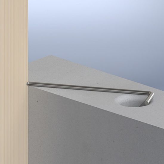 Afbeeldingen van GEBR. BODEGRAVEN Kozijnanker RVS304