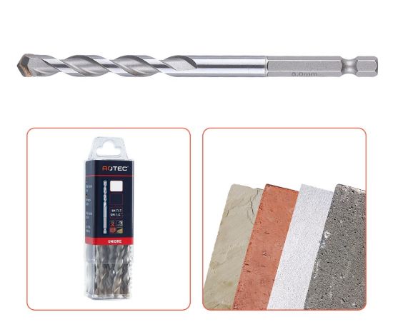 Afbeeldingen van ROTEC Multifunctionele boor UNIDre ¼" aanslag 10x