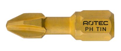 Afbeeldingen van ROTEC Torsionbit ¼" PRO C6,3 TiN PH 25MM 10x