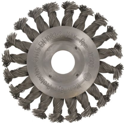 Afbeeldingen van ROTEC Rondborstel getordeerd staaldraad 22,22MM