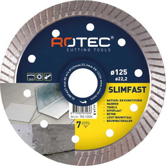 Afbeeldingen van ROTEC Diamantzaagblad SLIMFAST