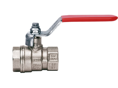 Afbeeldingen van Kogelkraan ⅜" rood ST. BI/BI