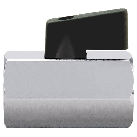 Afbeeldingen van Kraan mini ½" zwart BI/BI