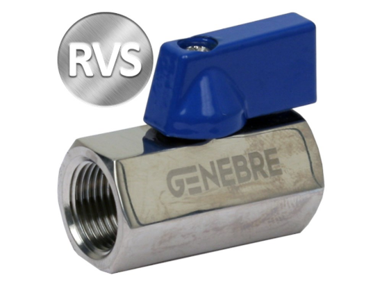 Afbeeldingen van Kraan mini RVS316 1" BI/BI