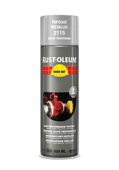 Afbeeldingen van RUST-OLEUM Deklaag glanzend aluminium 500ML