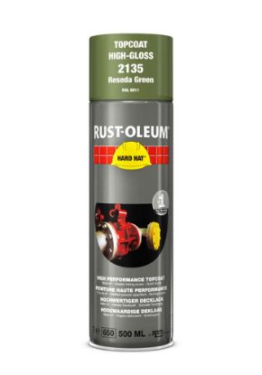 Afbeeldingen van RUST-OLEUM Deklaag RAL6011 resedagroen 500ML