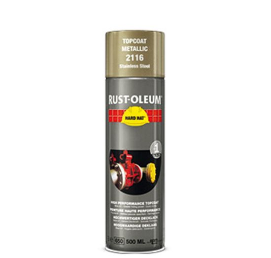 Afbeeldingen van RUST-OLEUM Deklaag RVS 500ML