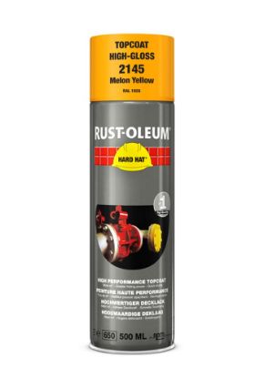 Afbeeldingen van RUST-OLEUM Deklaag RAL1028 meloengeel 500ML