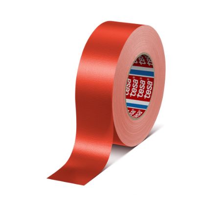 Afbeeldingen van TESA Ducttape rood 50MM 50M