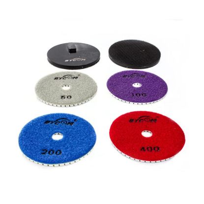 Afbeeldingen van Diamant polijstpad beton 100MM K50