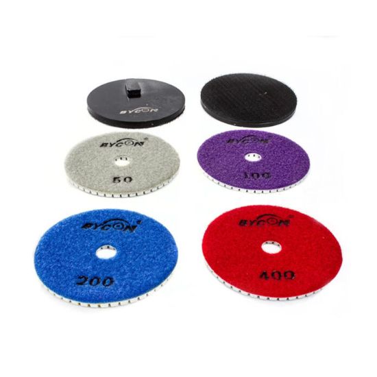 Afbeeldingen van Diamant polijstpad beton 100MM K50