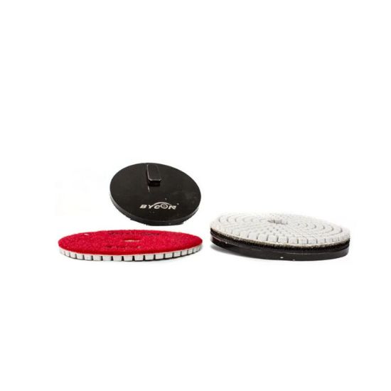 Afbeeldingen van Diamant polijstpad beton 100MM K400